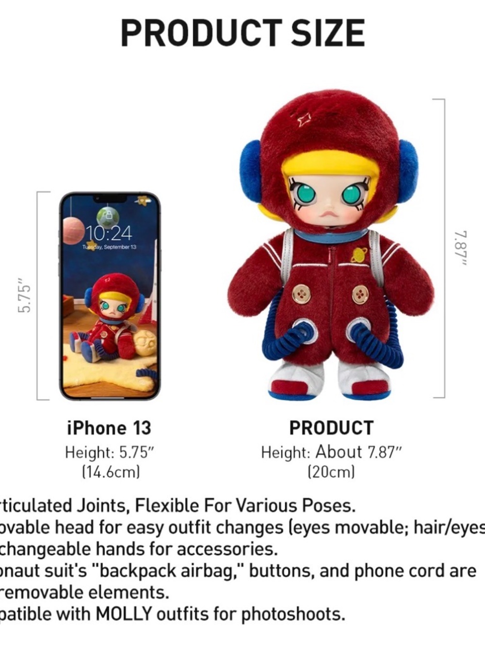 Molly Hello, Moon 1/8 Action Figure - Picture 11 of 11